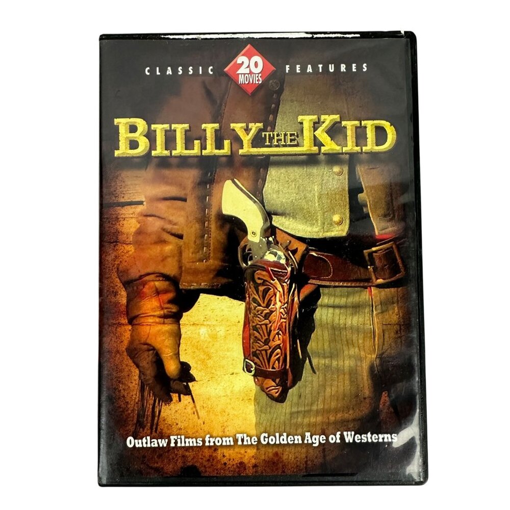 Billy The Kid Classic Features 20 Films Multi Starring Cast DVD Mill Creek Set